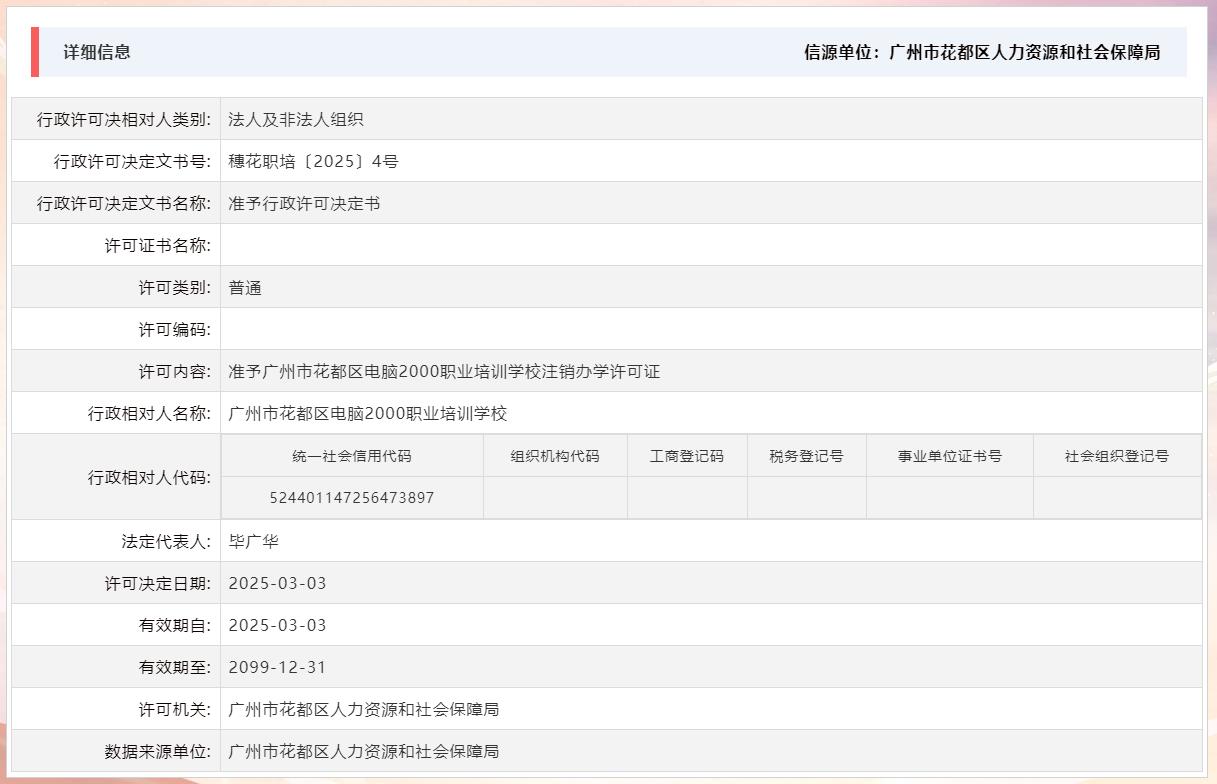 3.3准予广州市花都区电脑2000职业培训学校注销办学许可证.jpg